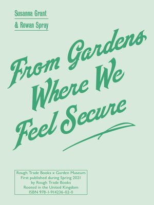 cover image of From Gardens Where We Feel Secure